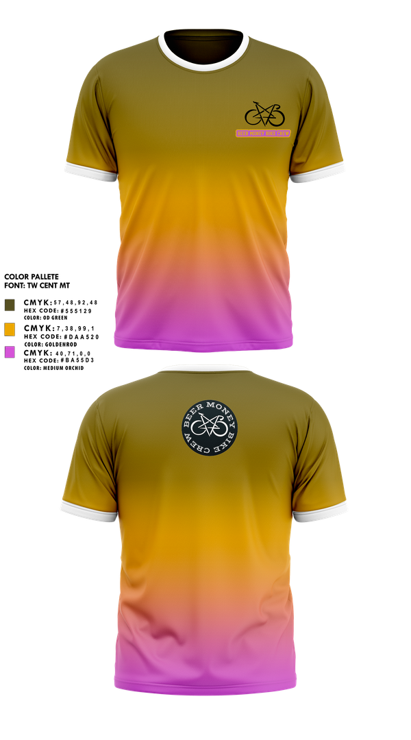 Short Sleeve Performance Shirt, Beer Money Bike Crew, Cycling, Teamtime, Team time, sublimation, custom sports apparel, team uniforms, spirit wear, spiritwear, sports uniforms, custom shirts, team store, custom team store, fundraiser sports, apparel fundraiser