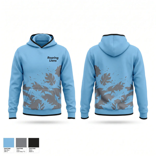 Hoodie, Roaring Lions, Men's Soccer, Teamtime, Team time, sublimation, custom sports apparel, team uniforms, spirit wear, spiritwear, sports uniforms, custom shirts, team store, custom team store, fundraiser sports, apparel fundraiser