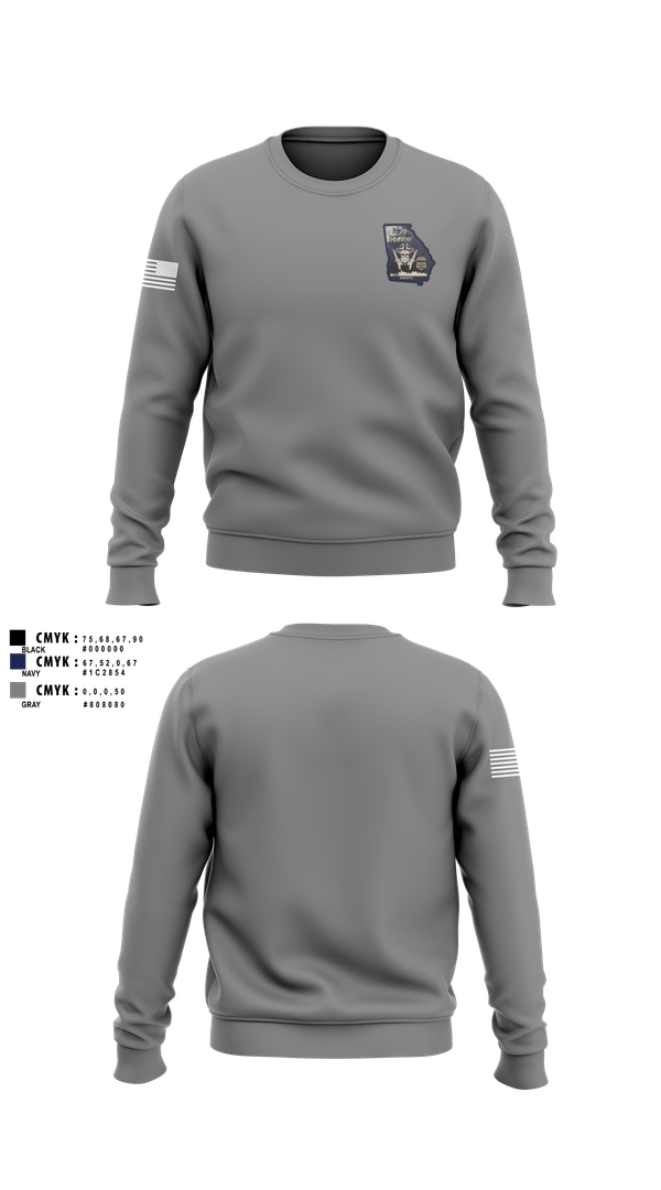 Crew Neck Sweatshirt, SAV I, Police, Teamtime, Team time, sublimation, custom sports apparel, team uniforms, spirit wear, spiritwear, sports uniforms, custom shirts, team store, custom team store, fundraiser sports, apparel fundraiser