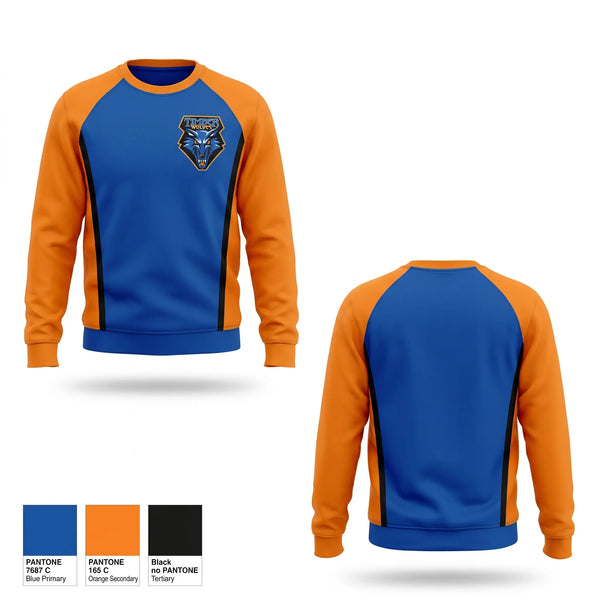 Crew Neck Sweatshirt, Tekoa Senior High School Wrestling, Wrestling, Teamtime, Team time, sublimation, custom sports apparel, team uniforms, spirit wear, spiritwear, sports uniforms, custom shirts, team store, custom team store, fundraiser sports, apparel fundraiser