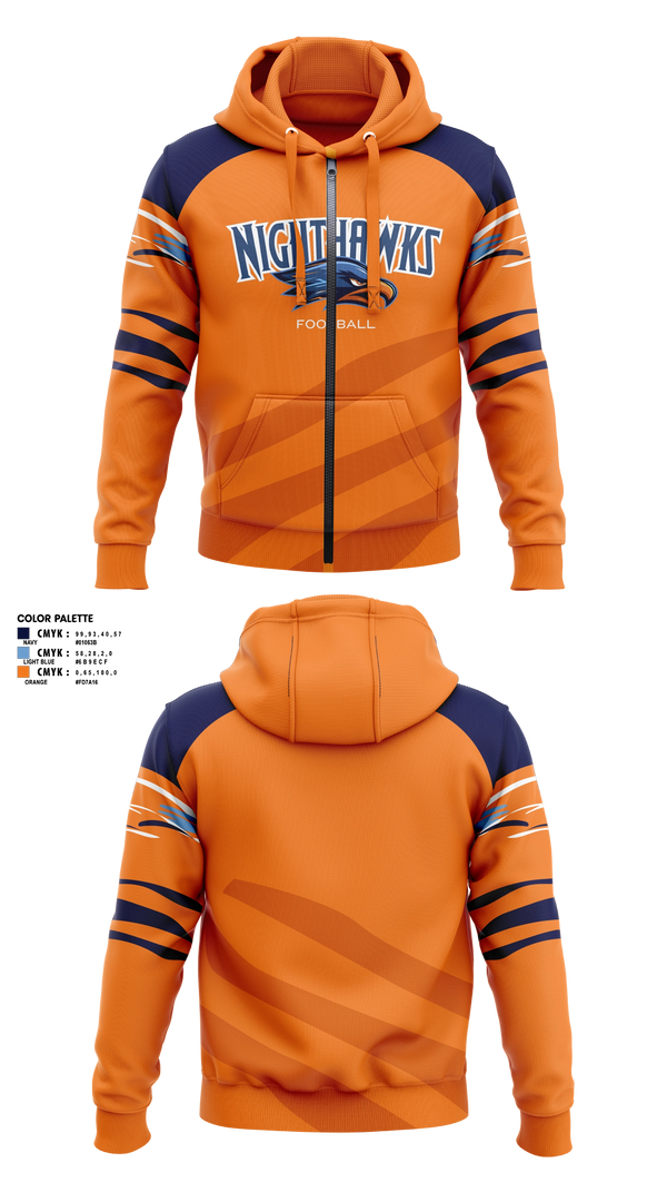 Zip Hoodie, Herbert Akins Road Middle School, Track & Field, Teamtime, Team time, sublimation, custom sports apparel, team uniforms, spirit wear, spiritwear, sports uniforms, custom shirts, team store, custom team store, fundraiser sports, apparel fundraiser