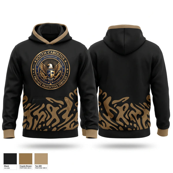 Hoodie, South Carolina Private Protective Services, , Teamtime, Team time, sublimation, custom sports apparel, team uniforms, spirit wear, spiritwear, sports uniforms, custom shirts, team store, custom team store, fundraiser sports, apparel fundraiser