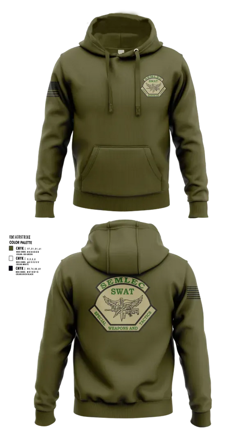 Hoodie, SEMLEC SWAT, Police, Teamtime, Team time, sublimation, custom sports apparel, team uniforms, spirit wear, spiritwear, sports uniforms, custom shirts, team store, custom team store, fundraiser sports, apparel fundraiser