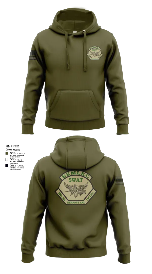 Hoodie, SEMLEC SWAT, Police, Teamtime, Team time, sublimation, custom sports apparel, team uniforms, spirit wear, spiritwear, sports uniforms, custom shirts, team store, custom team store, fundraiser sports, apparel fundraiser