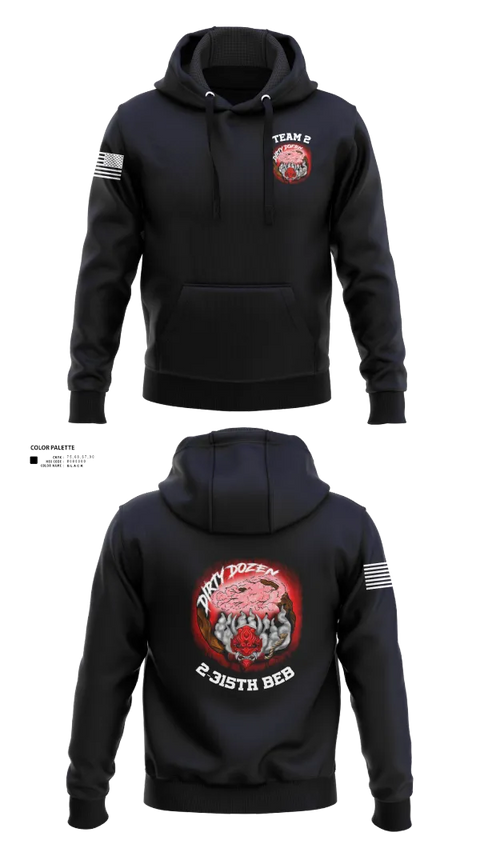 Hoodie, Dirty Dozen, , Teamtime, Team time, sublimation, custom sports apparel, team uniforms, spirit wear, spiritwear, sports uniforms, custom shirts, team store, custom team store, fundraiser sports, apparel fundraiser