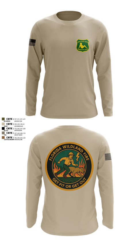 Long Sleeve Performance Shirt, Florida, , Teamtime, Team time, sublimation, custom sports apparel, team uniforms, spirit wear, spiritwear, sports uniforms, custom shirts, team store, custom team store, fundraiser sports, apparel fundraiser