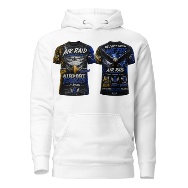 Unisex Hoodie - 1 - White