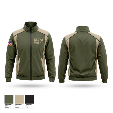 Windbreaker, 682nd mai. Nt, Army, Teamtime, Team time, sublimation, custom sports apparel, team uniforms, spirit wear, spiritwear, sports uniforms, custom shirts, team store, custom team store, fundraiser sports, apparel fundraiser