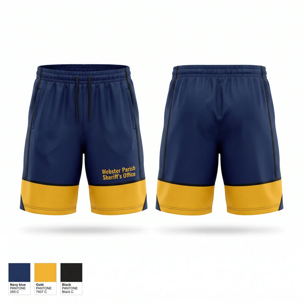 Athletic Shorts With Pockets, Webster Parish Sheriffs office, Police, Teamtime, Team time, sublimation, custom sports apparel, team uniforms, spirit wear, spiritwear, sports uniforms, custom shirts, team store, custom team store, fundraiser sports, apparel fundraiser