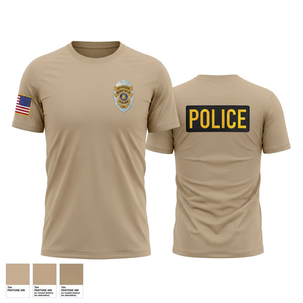 Short Sleeve Performance Shirt, Midfield police department, Police, Teamtime, Team time, sublimation, custom sports apparel, team uniforms, spirit wear, spiritwear, sports uniforms, custom shirts, team store, custom team store, fundraiser sports, apparel fundraiser