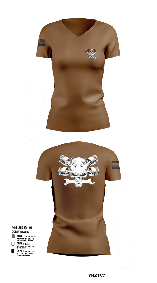 Womens Short Sleeve Vneck Shirt, Fox 1-320th F-CO FAR, , Teamtime, Team time, sublimation, custom sports apparel, team uniforms, spirit wear, spiritwear, sports uniforms, custom shirts, team store, custom team store, fundraiser sports, apparel fundraiser