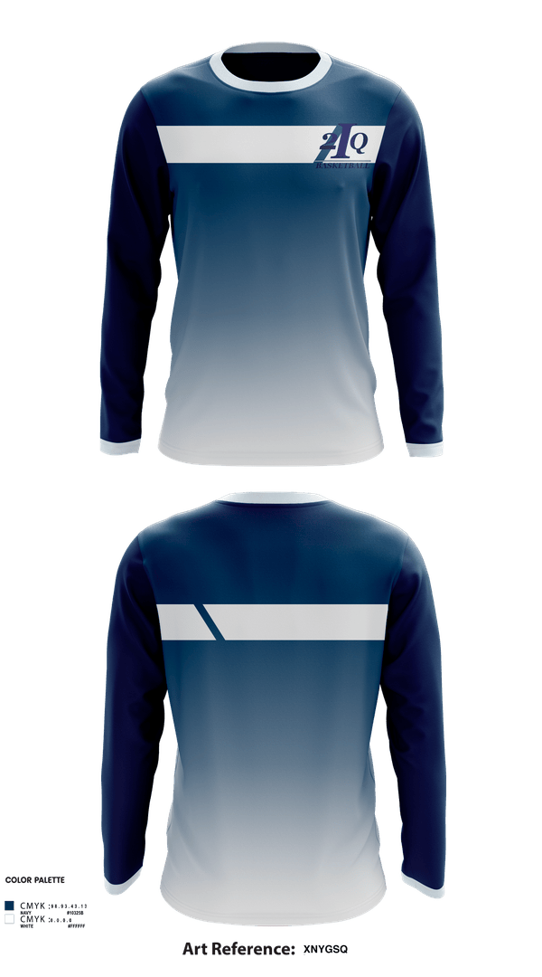 Long Sleeve Performance Shirt, 2IQ Basketball, Men's Basketball, Teamtime, Team time, sublimation, custom sports apparel, team uniforms, spirit wear, spiritwear, sports uniforms, custom shirts, team store, custom team store, fundraiser sports, apparel fundraiser