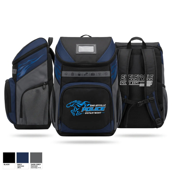 Gear Bag, Shelbyville Police Department (KY), Police, Teamtime, Team time, sublimation, custom sports apparel, team uniforms, spirit wear, spiritwear, sports uniforms, custom shirts, team store, custom team store, fundraiser sports, apparel fundraiser