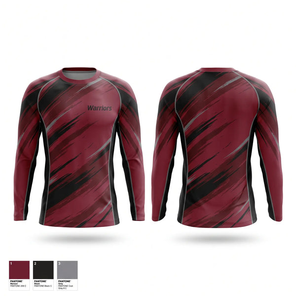 Long Sleeve Performance Shirt, Warriors, Softball, Teamtime, Team time, sublimation, custom sports apparel, team uniforms, spirit wear, spiritwear, sports uniforms, custom shirts, team store, custom team store, fundraiser sports, apparel fundraiser