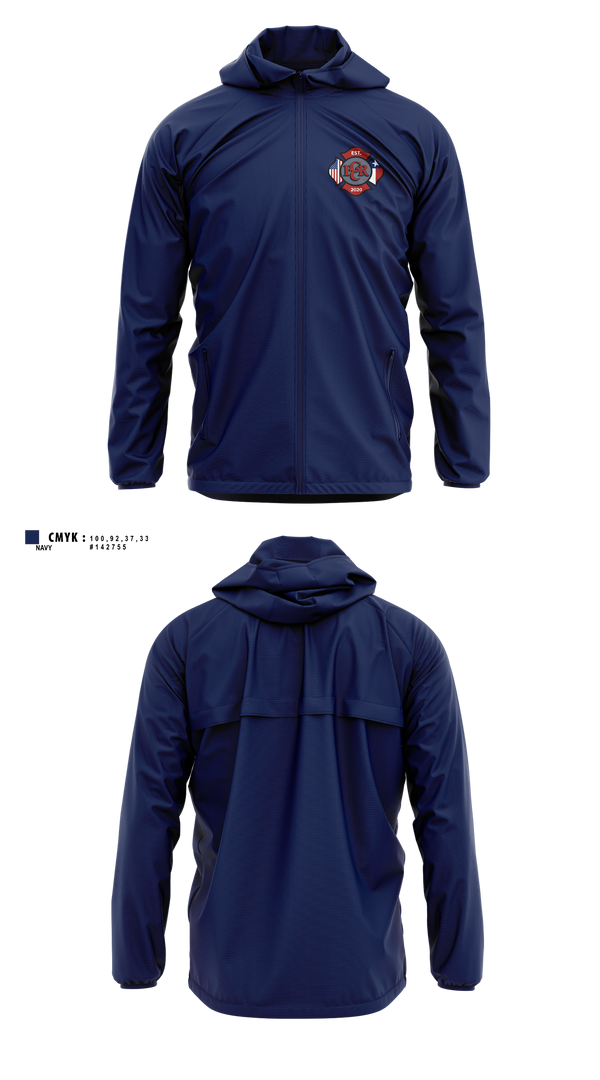 Windbreaker, Guadalupe County Fire Rescue, Fire Department, Teamtime, Team time, sublimation, custom sports apparel, team uniforms, spirit wear, spiritwear, sports uniforms, custom shirts, team store, custom team store, fundraiser sports, apparel fundraiser