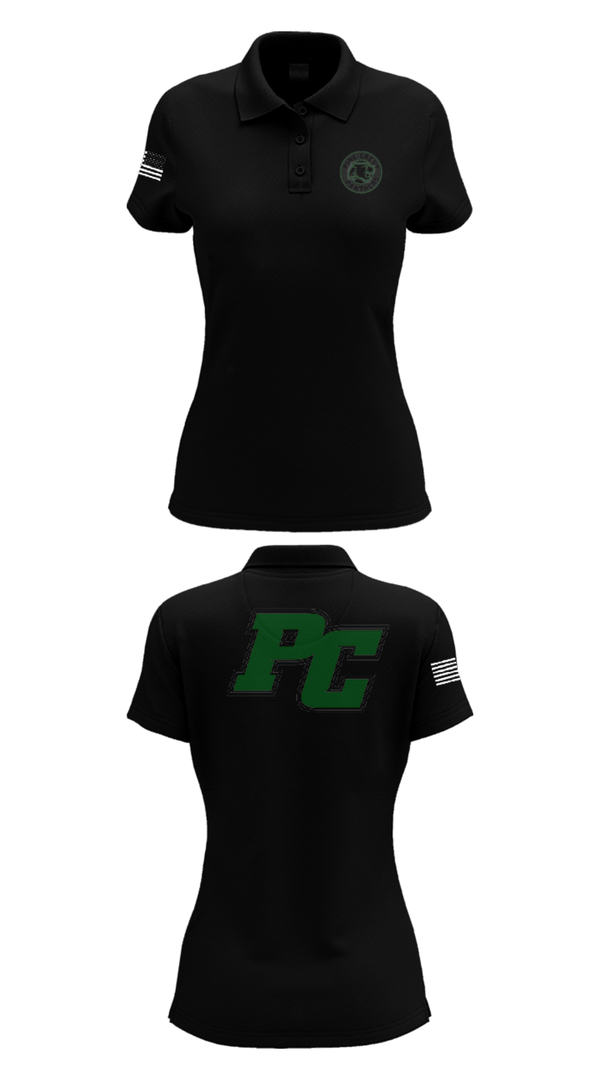 Women's Short Sleeve Performance Polo, Pine Crest School (Upper School) Volleyball, Women's Volleyball, Teamtime, Team time, sublimation, custom sports apparel, team uniforms, spirit wear, spiritwear, sports uniforms, custom shirts, team store, custom team store, fundraiser sports, apparel fundraiser