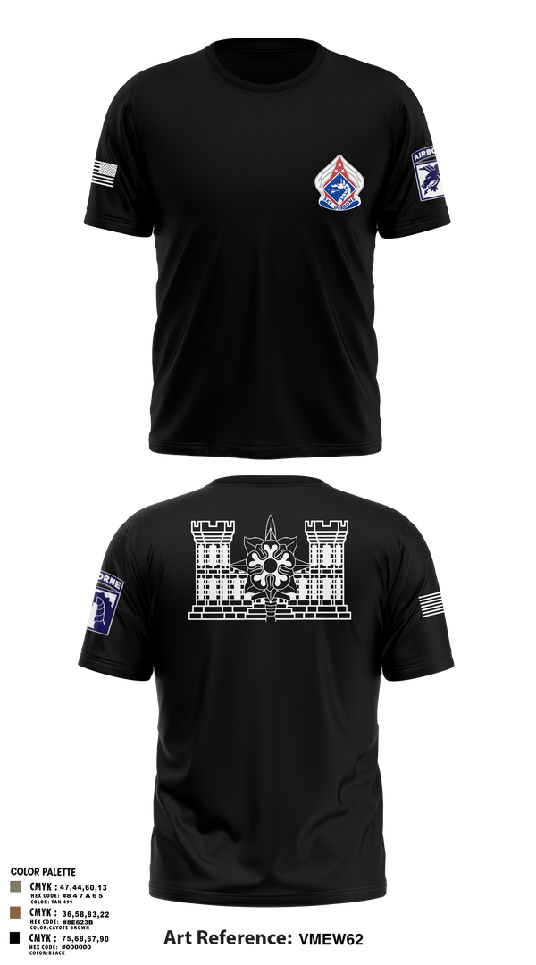 Short Sleeve Performance Shirt, XVIII ABN G2, Army, Teamtime, Team time, sublimation, custom sports apparel, team uniforms, spirit wear, spiritwear, sports uniforms, custom shirts, team store, custom team store, fundraiser sports, apparel fundraiser