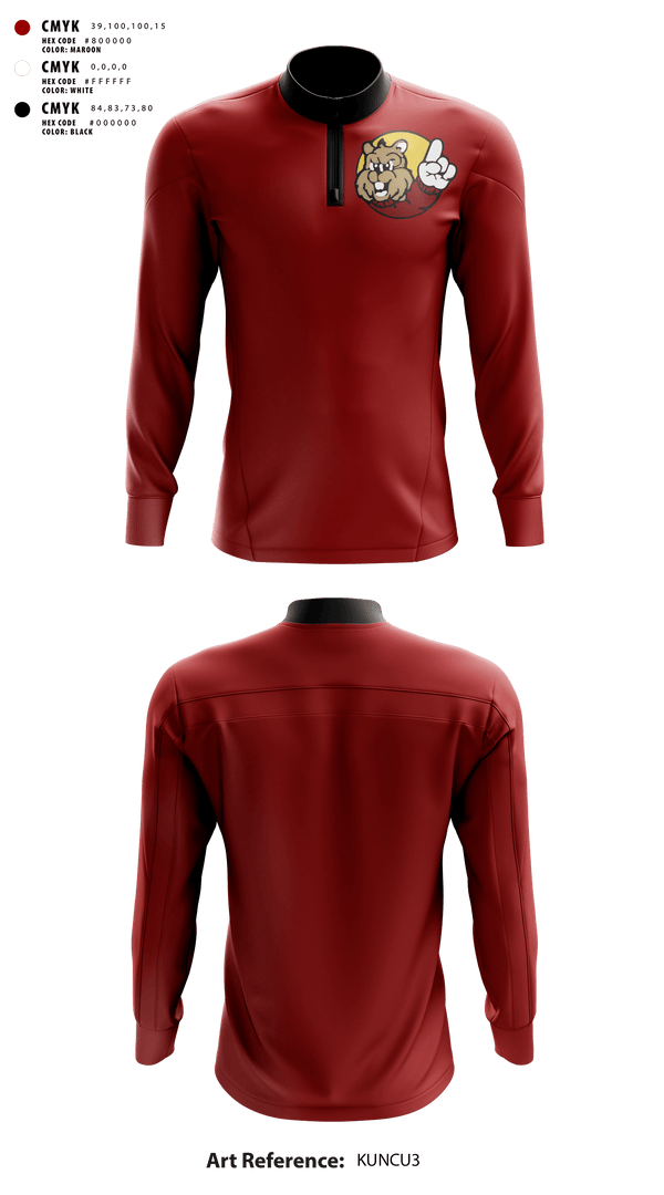 Quarter Zip Jacket, Root river Elite, Men's Basketball, Teamtime, Team time, sublimation, custom sports apparel, team uniforms, spirit wear, spiritwear, sports uniforms, custom shirts, team store, custom team store, fundraiser sports, apparel fundraiser