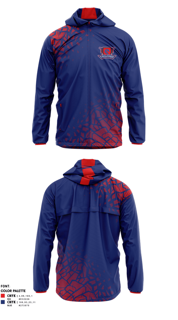 Windbreaker, Niles Middle School Soccer, Men's Soccer, Teamtime, Team time, sublimation, custom sports apparel, team uniforms, spirit wear, spiritwear, sports uniforms, custom shirts, team store, custom team store, fundraiser sports, apparel fundraiser