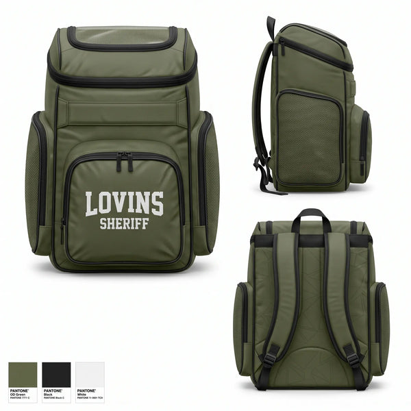 Gear Bag, Lovins, Police, Teamtime, Team time, sublimation, custom sports apparel, team uniforms, spirit wear, spiritwear, sports uniforms, custom shirts, team store, custom team store, fundraiser sports, apparel fundraiser