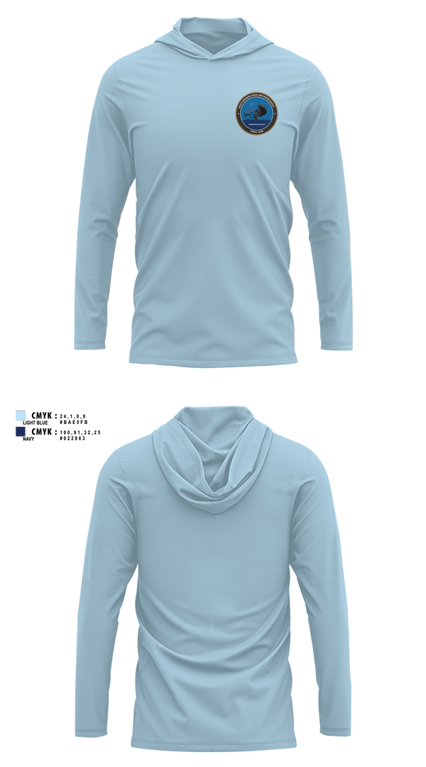 Long Sleeve Hooded Sun Shirt, PMA-230, , Teamtime, Team time, sublimation, custom sports apparel, team uniforms, spirit wear, spiritwear, sports uniforms, custom shirts, team store, custom team store, fundraiser sports, apparel fundraiser