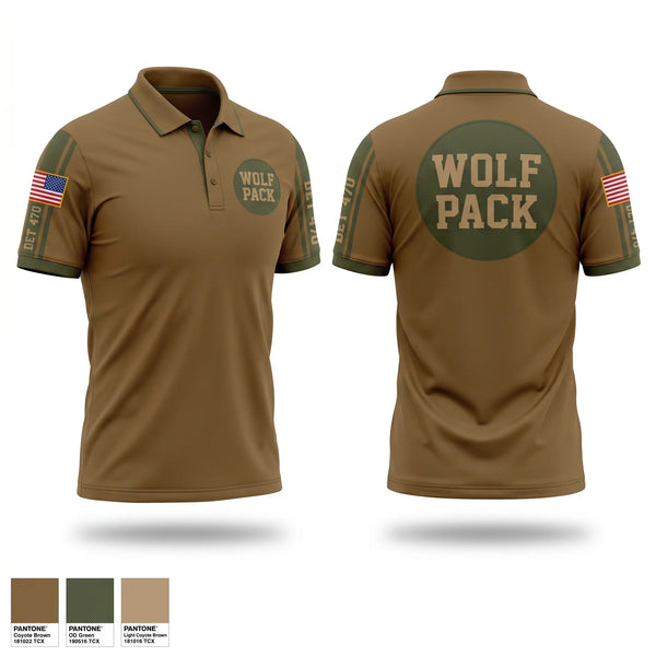 Short Sleeve Performance Polo, Wolf Pack, Air Force, Teamtime, Team time, sublimation, custom sports apparel, team uniforms, spirit wear, spiritwear, sports uniforms, custom shirts, team store, custom team store, fundraiser sports, apparel fundraiser