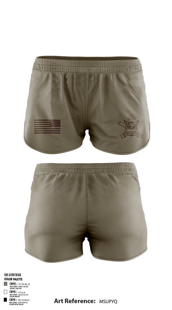 Ranger Panties, 4th/104th BN (CA/PO), , Teamtime, Team time, sublimation, custom sports apparel, team uniforms, spirit wear, spiritwear, sports uniforms, custom shirts, team store, custom team store, fundraiser sports, apparel fundraiser