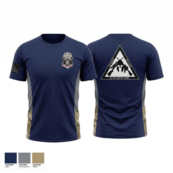 Short Sleeve Performance Shirt, New Braunfels Police SWAT, Police, Teamtime, Team time, sublimation, custom sports apparel, team uniforms, spirit wear, spiritwear, sports uniforms, custom shirts, team store, custom team store, fundraiser sports, apparel fundraiser