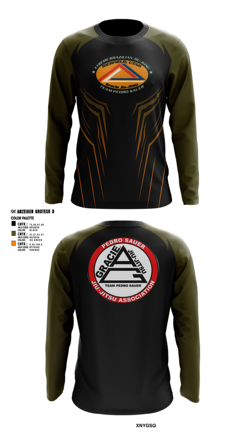 Long Sleeve Performance Shirt, Xtreme Brazilian Jiu Jitsu, , Teamtime, Team time, sublimation, custom sports apparel, team uniforms, spirit wear, spiritwear, sports uniforms, custom shirts, team store, custom team store, fundraiser sports, apparel fundraiser