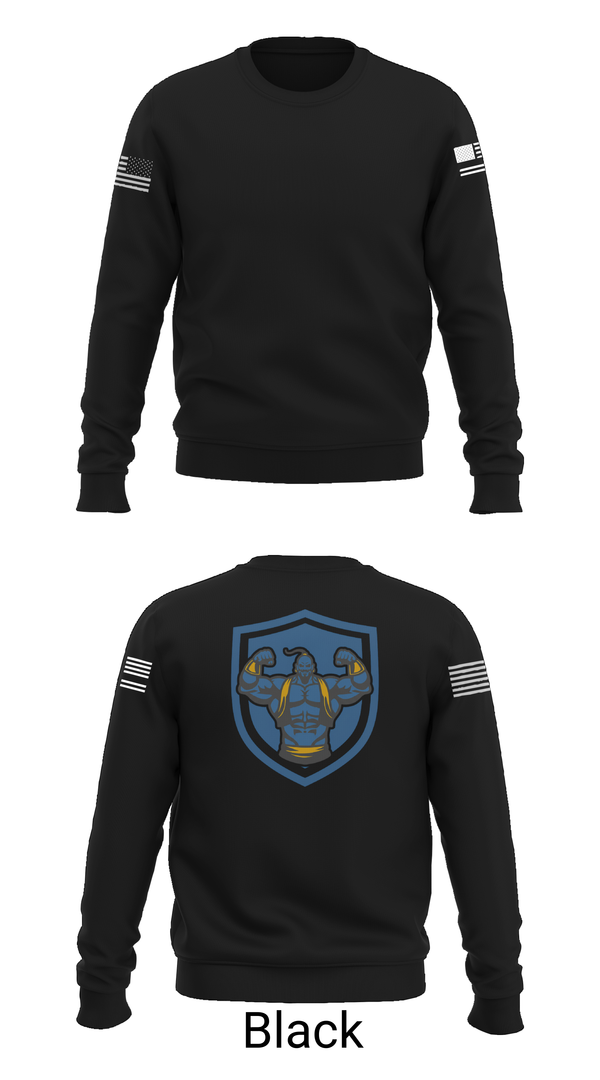 Crew Neck Sweatshirt, 3rd Chemical Brigade H2F, Army, Teamtime, Team time, sublimation, custom sports apparel, team uniforms, spirit wear, spiritwear, sports uniforms, custom shirts, team store, custom team store, fundraiser sports, apparel fundraiser
