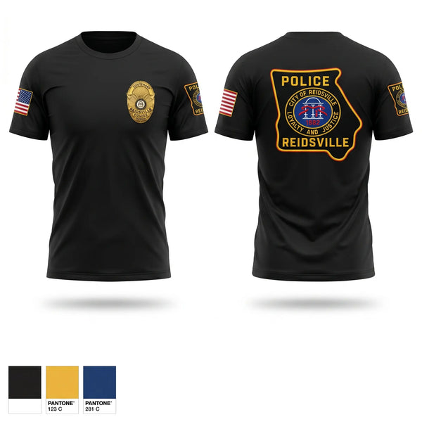 Short Sleeve Performance Shirt, Reidsville Police Department, Police, Teamtime, Team time, sublimation, custom sports apparel, team uniforms, spirit wear, spiritwear, sports uniforms, custom shirts, team store, custom team store, fundraiser sports, apparel fundraiser