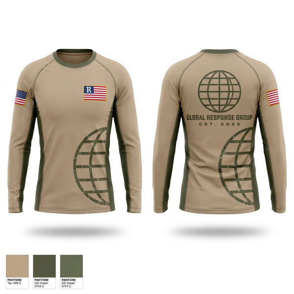 Long Sleeve Performance Shirt, Global Response Group, Army, Teamtime, Team time, sublimation, custom sports apparel, team uniforms, spirit wear, spiritwear, sports uniforms, custom shirts, team store, custom team store, fundraiser sports, apparel fundraiser