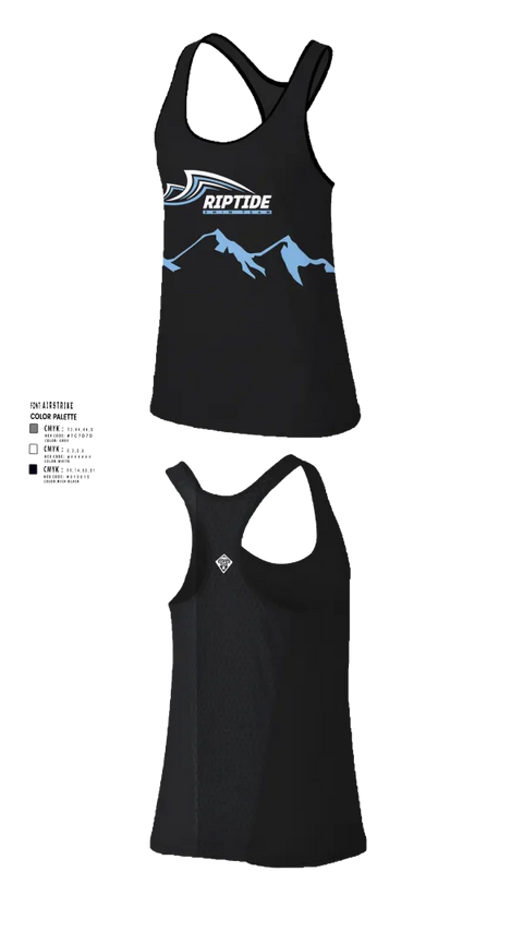 Womens Track Singlet, Riptide Swim Team, Swimming, Teamtime, Team time, sublimation, custom sports apparel, team uniforms, spirit wear, spiritwear, sports uniforms, custom shirts, team store, custom team store, fundraiser sports, apparel fundraiser