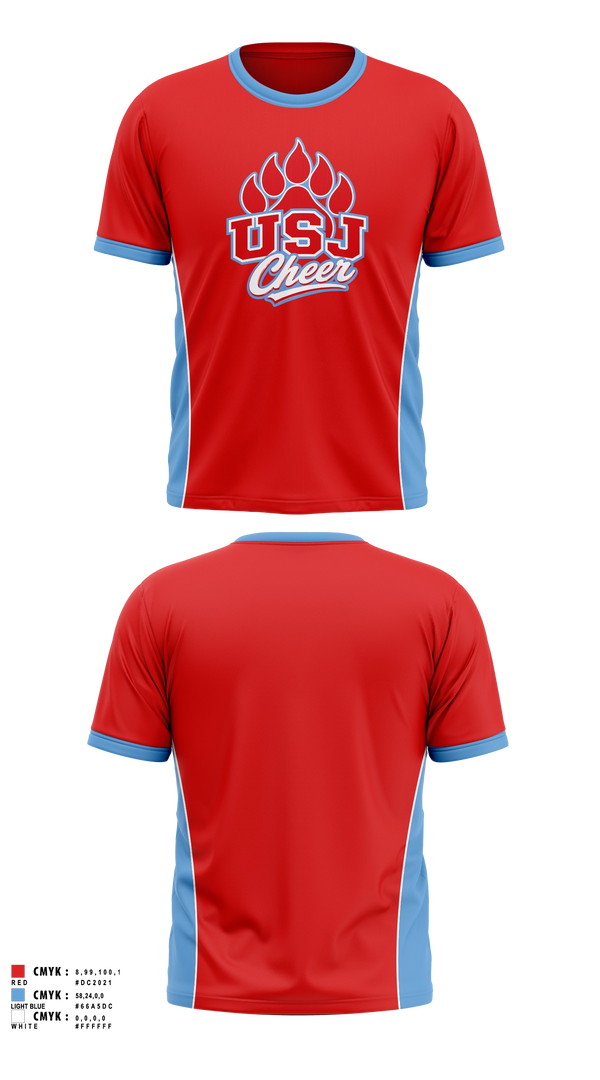 Short Sleeve Performance Shirt, USJ Bruins, Spirit Store, Teamtime, Team time, sublimation, custom sports apparel, team uniforms, spirit wear, spiritwear, sports uniforms, custom shirts, team store, custom team store, fundraiser sports, apparel fundraiser
