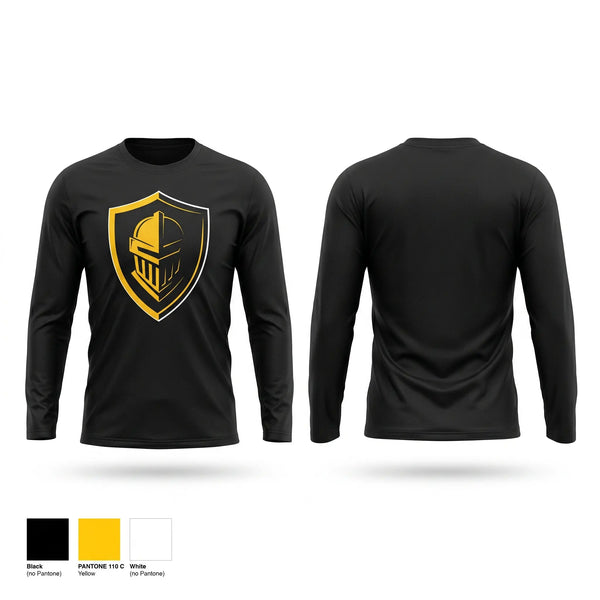 Long Sleeve Performance Shirt, Golden Knights, Baseball, Teamtime, Team time, sublimation, custom sports apparel, team uniforms, spirit wear, spiritwear, sports uniforms, custom shirts, team store, custom team store, fundraiser sports, apparel fundraiser