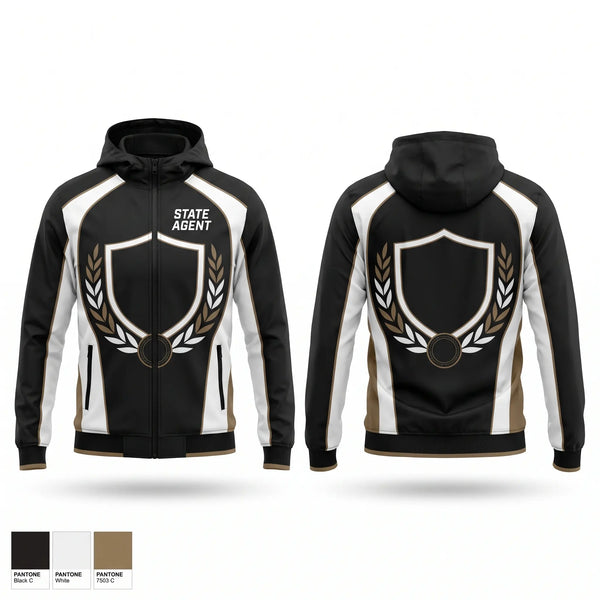 Windbreaker, State agent, , Teamtime, Team time, sublimation, custom sports apparel, team uniforms, spirit wear, spiritwear, sports uniforms, custom shirts, team store, custom team store, fundraiser sports, apparel fundraiser