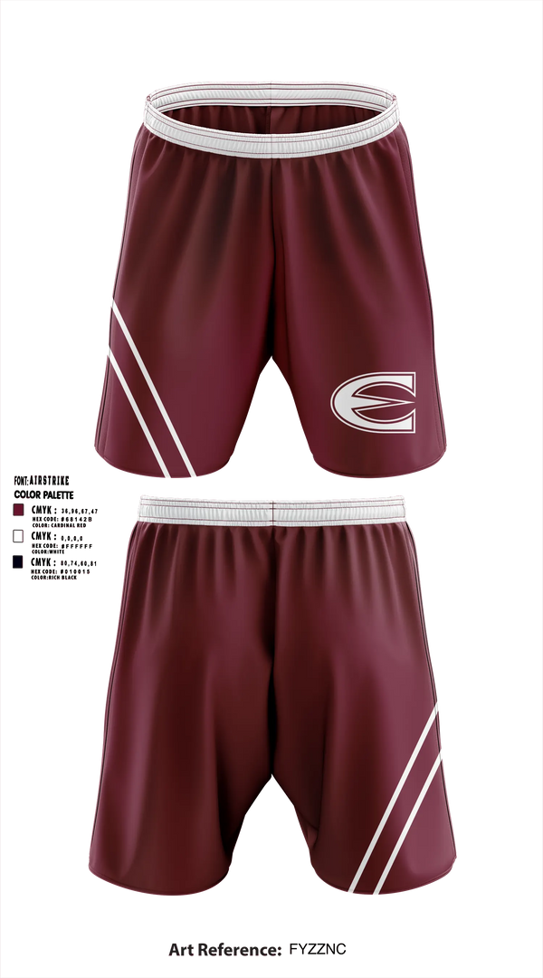 Athletic Shorts With Pockets, Cardinals, , Teamtime, Team time, sublimation, custom sports apparel, team uniforms, spirit wear, spiritwear, sports uniforms, custom shirts, team store, custom team store, fundraiser sports, apparel fundraiser