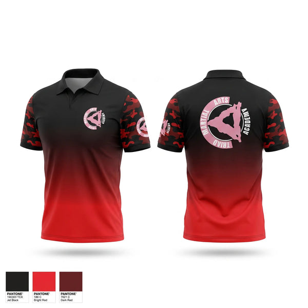 Short Sleeve Performance Polo, Triad Martial Arts, , Teamtime, Team time, sublimation, custom sports apparel, team uniforms, spirit wear, spiritwear, sports uniforms, custom shirts, team store, custom team store, fundraiser sports, apparel fundraiser