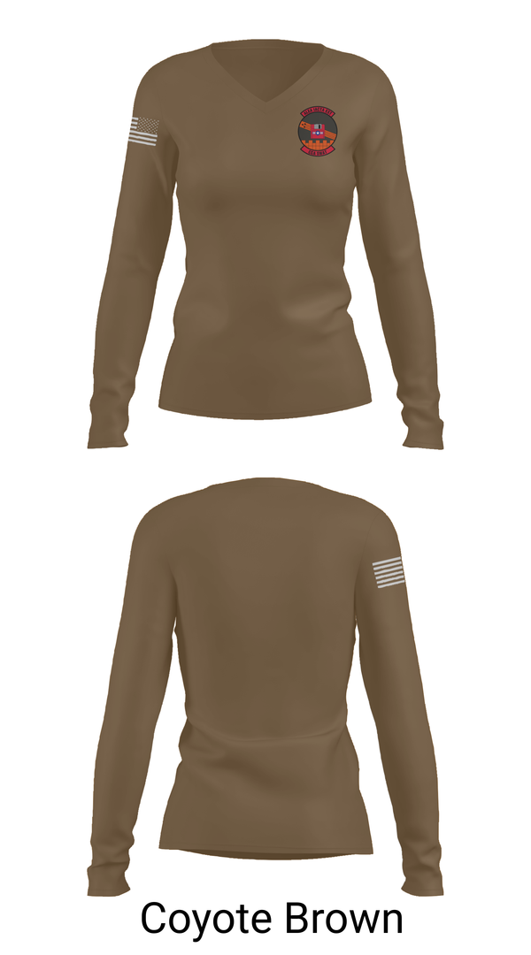 Womens Long Sleeve Vneck Shirt, AFLCMCSWAT, , Teamtime, Team time, sublimation, custom sports apparel, team uniforms, spirit wear, spiritwear, sports uniforms, custom shirts, team store, custom team store, fundraiser sports, apparel fundraiser