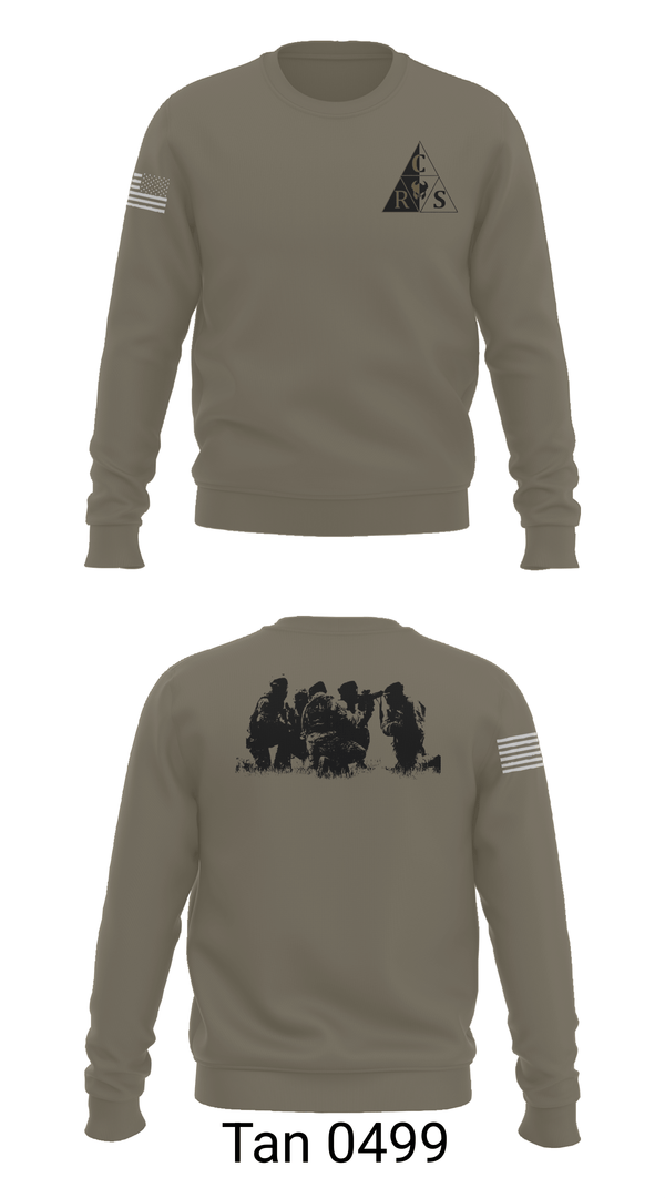 Crew Neck Sweatshirt, 5th Combat Readiness School, Air Force, Teamtime, Team time, sublimation, custom sports apparel, team uniforms, spirit wear, spiritwear, sports uniforms, custom shirts, team store, custom team store, fundraiser sports, apparel fundraiser
