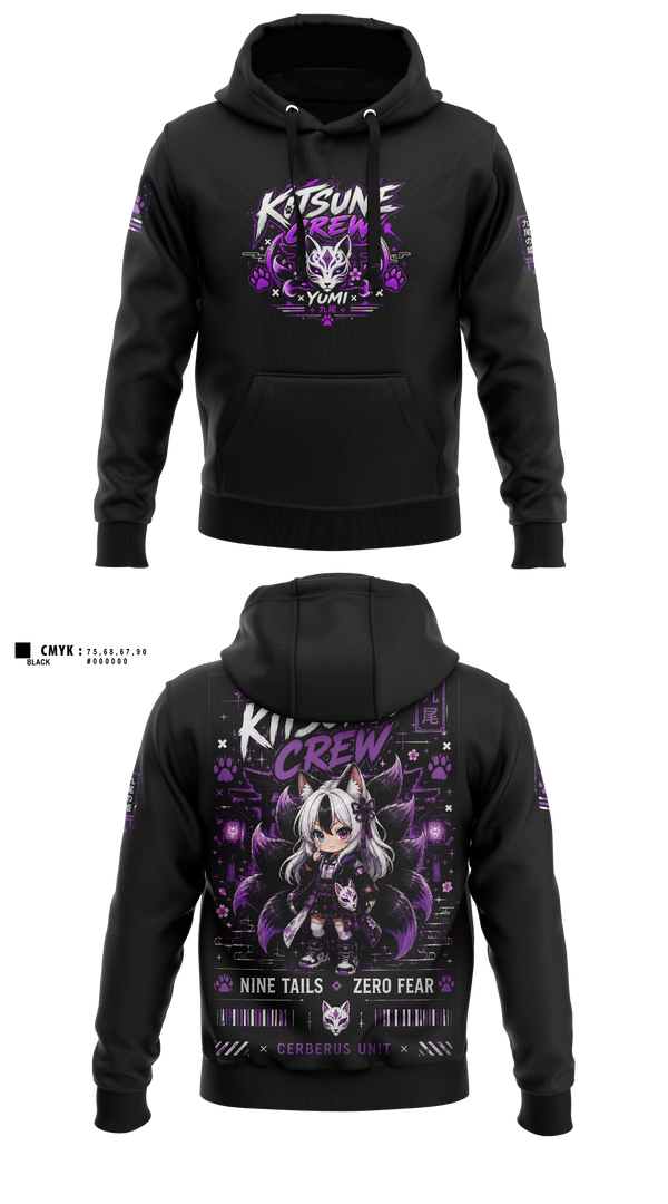 Hoodie, C.s.nine tails, E-Sports, Teamtime, Team time, sublimation, custom sports apparel, team uniforms, spirit wear, spiritwear, sports uniforms, custom shirts, team store, custom team store, fundraiser sports, apparel fundraiser