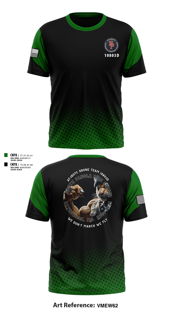Short Sleeve Performance Shirt, AFJROTC MS-081 DRONE TEAM, , Teamtime, Team time, sublimation, custom sports apparel, team uniforms, spirit wear, spiritwear, sports uniforms, custom shirts, team store, custom team store, fundraiser sports, apparel fundraiser