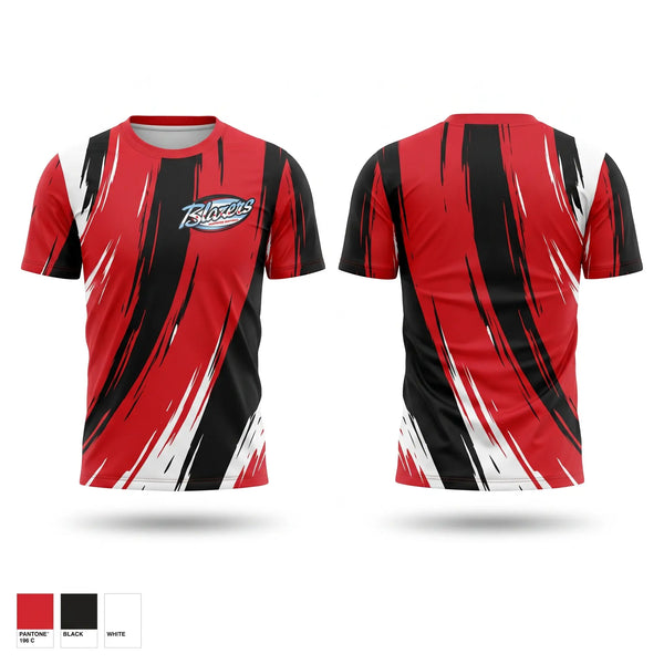 Short Sleeve Performance Shirt, Blazers, Softball, Teamtime, Team time, sublimation, custom sports apparel, team uniforms, spirit wear, spiritwear, sports uniforms, custom shirts, team store, custom team store, fundraiser sports, apparel fundraiser