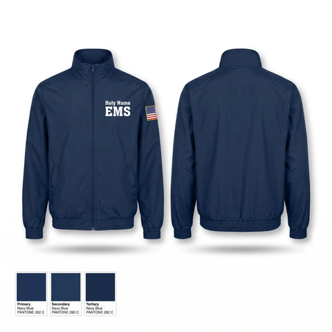 Windbreaker, Holy Name EMS, EMS/EMT, Teamtime, Team time, sublimation, custom sports apparel, team uniforms, spirit wear, spiritwear, sports uniforms, custom shirts, team store, custom team store, fundraiser sports, apparel fundraiser