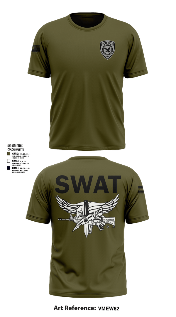 Short Sleeve Performance Shirt, ALAMO AREA METRO SWAT TEAM, Police, Teamtime, Team time, sublimation, custom sports apparel, team uniforms, spirit wear, spiritwear, sports uniforms, custom shirts, team store, custom team store, fundraiser sports, apparel fundraiser