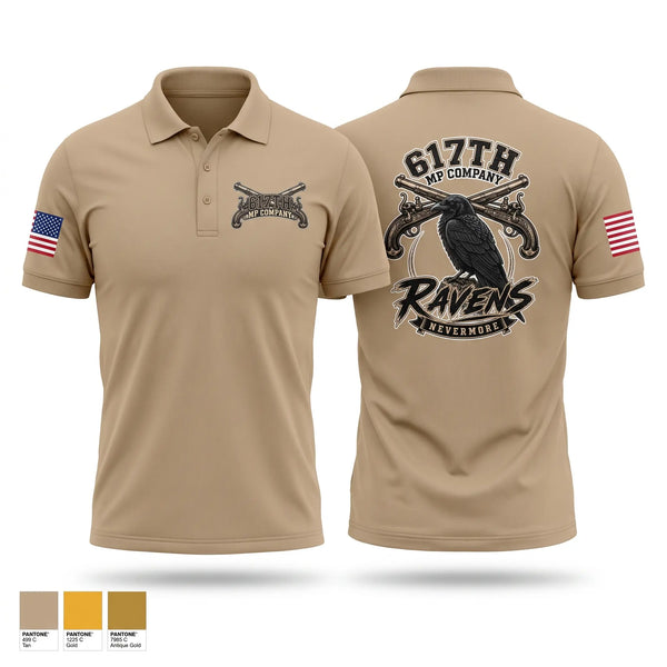 Short Sleeve Performance Polo, 617th MP Co, Army, Teamtime, Team time, sublimation, custom sports apparel, team uniforms, spirit wear, spiritwear, sports uniforms, custom shirts, team store, custom team store, fundraiser sports, apparel fundraiser