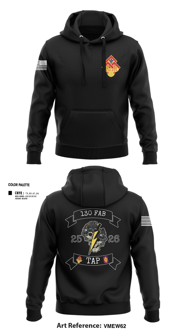 Hoodie, 130th FAB Target Acquisition Platoon, , Teamtime, Team time, sublimation, custom sports apparel, team uniforms, spirit wear, spiritwear, sports uniforms, custom shirts, team store, custom team store, fundraiser sports, apparel fundraiser