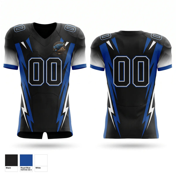 Football Jersey, Tucson Jaguars, , Teamtime, Team time, sublimation, custom sports apparel, team uniforms, spirit wear, spiritwear, sports uniforms, custom shirts, team store, custom team store, fundraiser sports, apparel fundraiser