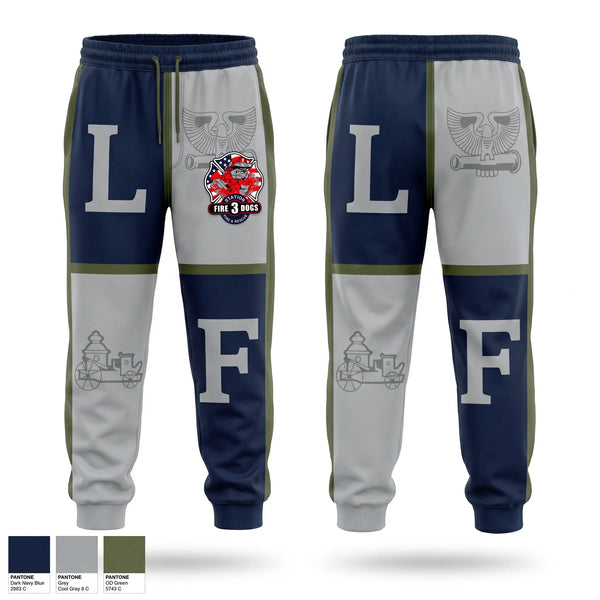 Sweatpants, La Porte, Fire Department, Teamtime, Team time, sublimation, custom sports apparel, team uniforms, spirit wear, spiritwear, sports uniforms, custom shirts, team store, custom team store, fundraiser sports, apparel fundraiser