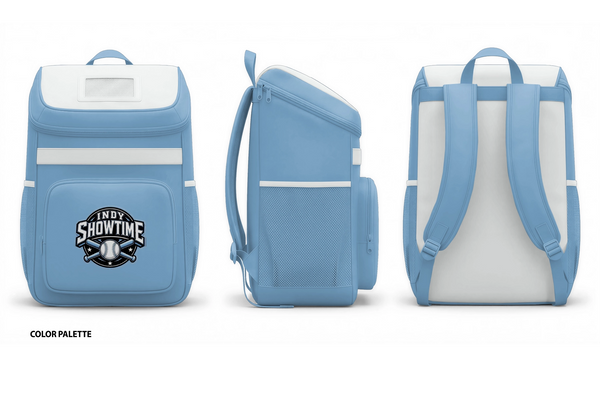 Gear Bag, Indy Showtime, Baseball, Teamtime, Team time, sublimation, custom sports apparel, team uniforms, spirit wear, spiritwear, sports uniforms, custom shirts, team store, custom team store, fundraiser sports, apparel fundraiser